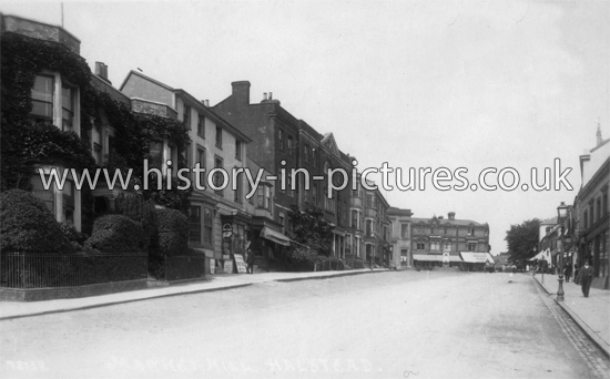 Market Hill, Halstead, Essex. c.1910's